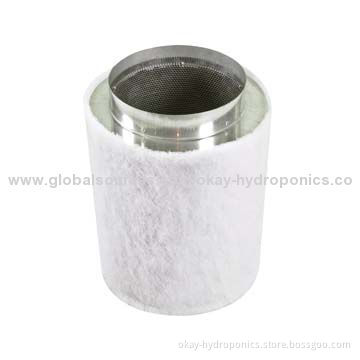 12-inch 300mm Hydroponics Carbon Air Filter, Lightweight and Rusty-free